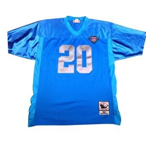 Vtg Mitchell Ness Barry Sanders 20 Detroit Lions Throwback Jersey Men XL NFL 75